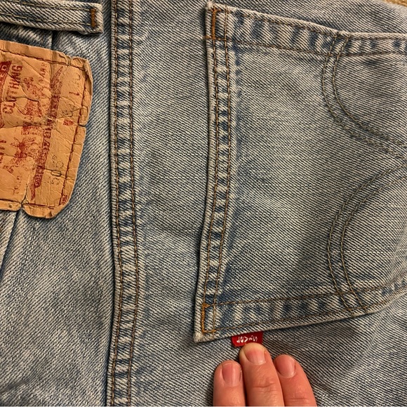 Vintage Levi's 505 regular fit jeans size 32 - Picture 9 of 11